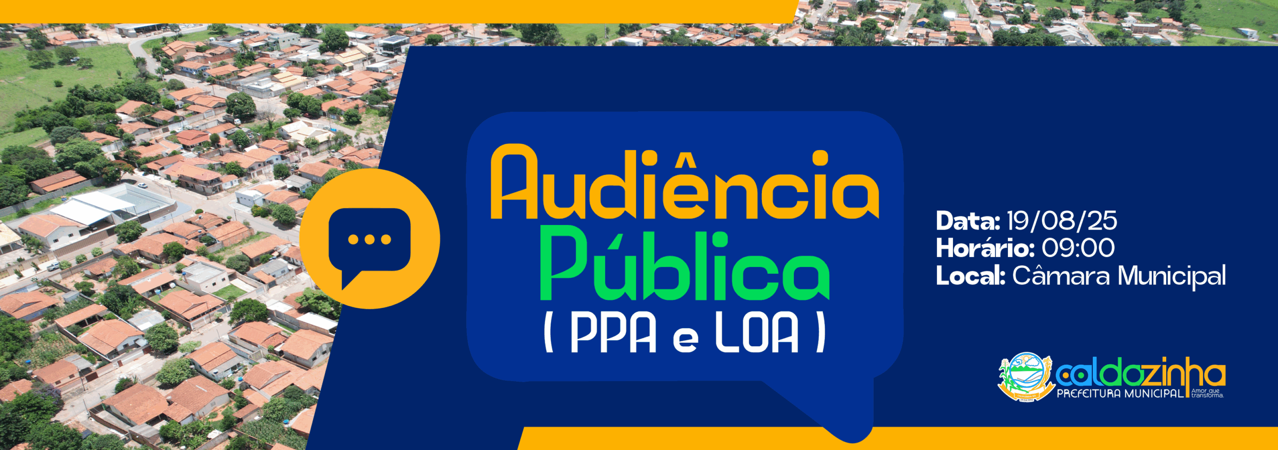 Audiência Pública ( PPA e LOA).